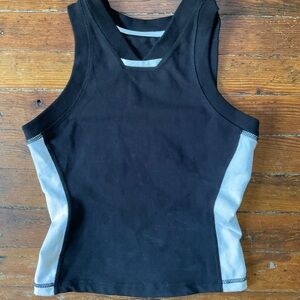 Free People cropped workout top